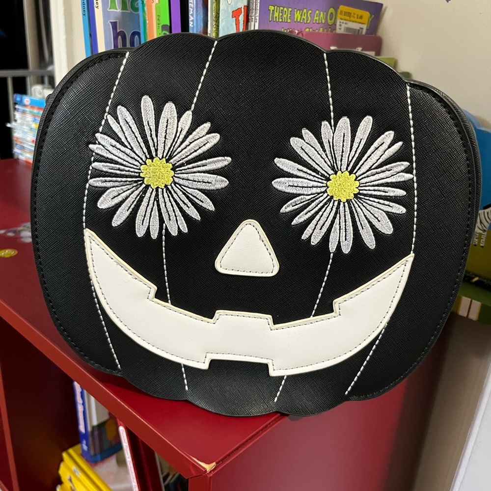 Halloween Backstitch Bruja Summerween Pumpkin Bag